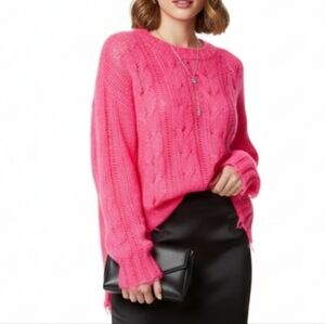 Anthropologie The Posey Stitchy Distressed Sweater